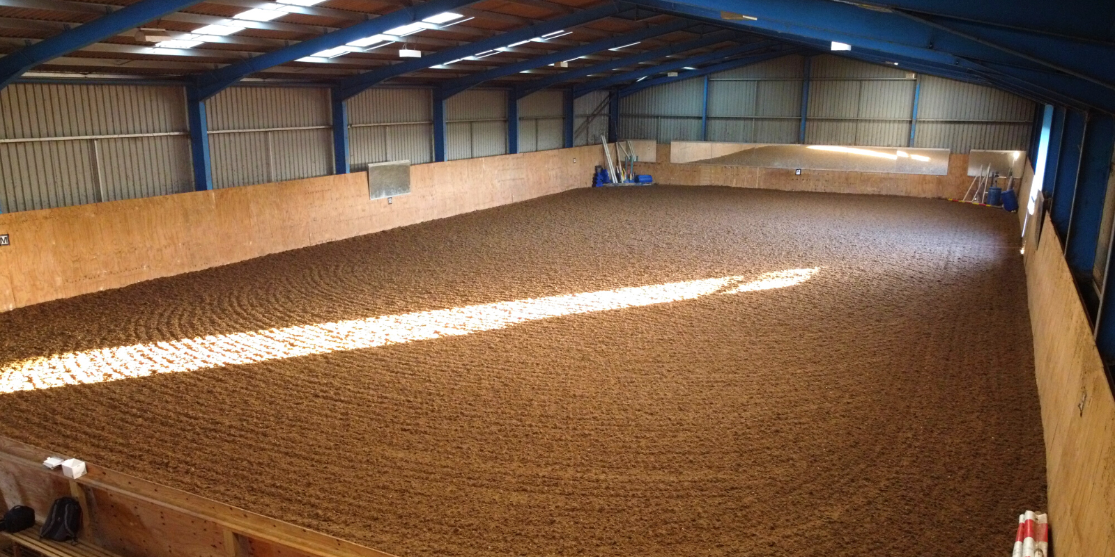Indoor arena, right view