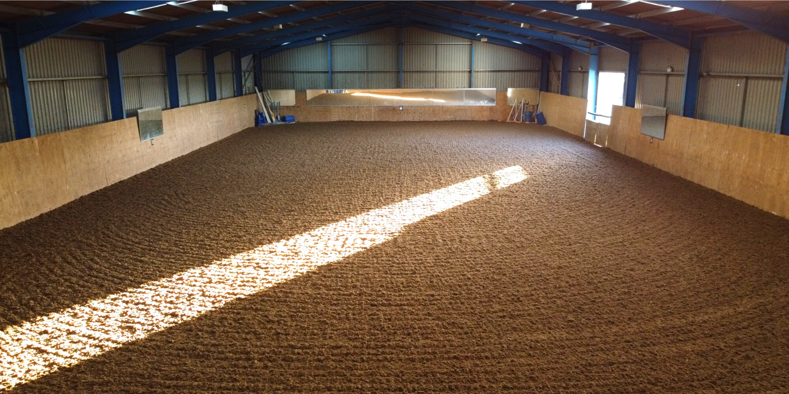 Indoor riding school